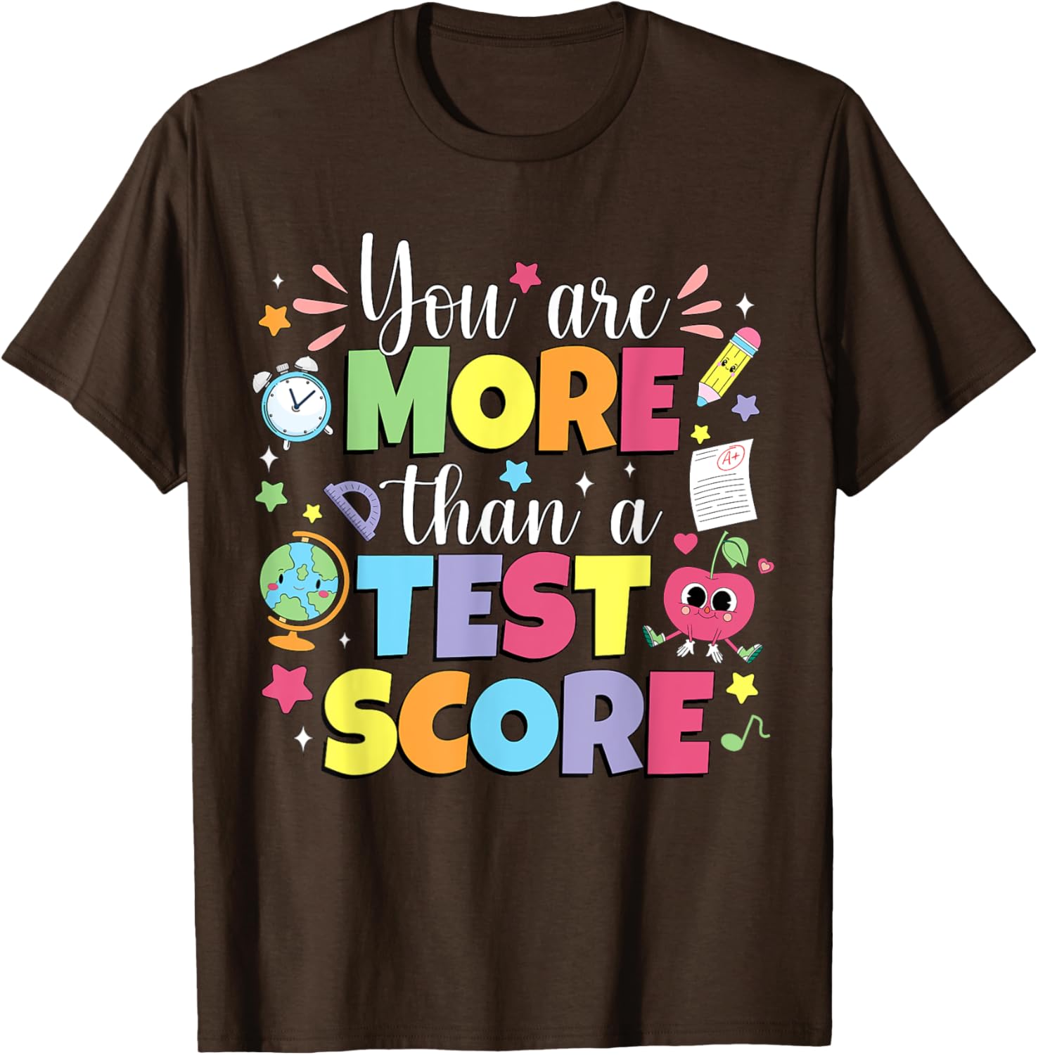 Test Day Teacher Shirt You Are More Than A Test Score Kids T-Shirt