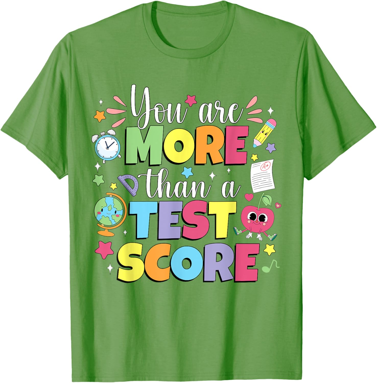 Test Day Teacher Shirt You Are More Than A Test Score Kids T-Shirt