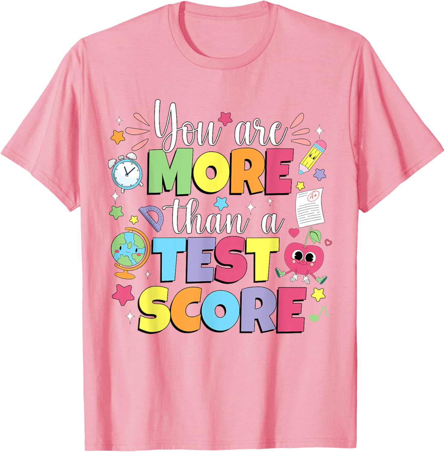 Test Day Teacher Shirt You Are More Than A Test Score Kids T-Shirt