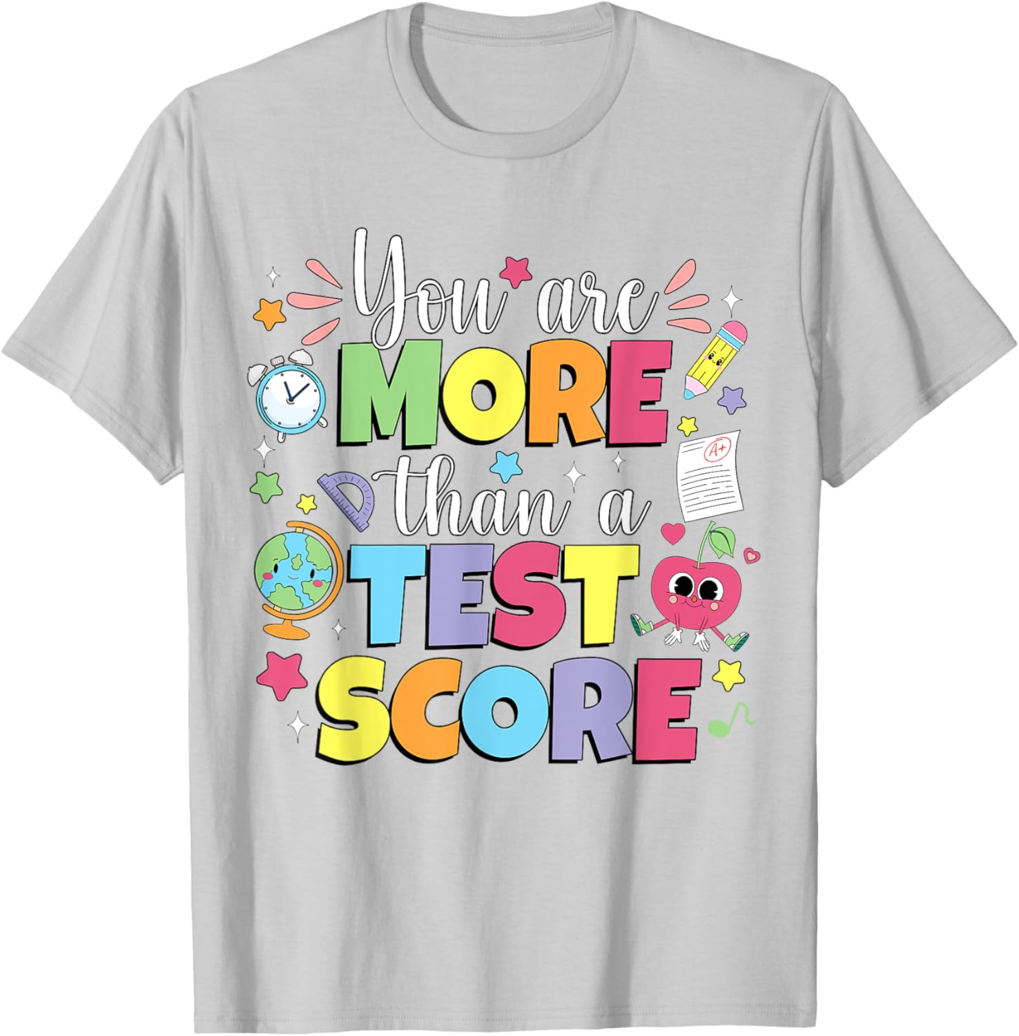 Test Day Teacher Shirt You Are More Than A Test Score Kids T-Shirt