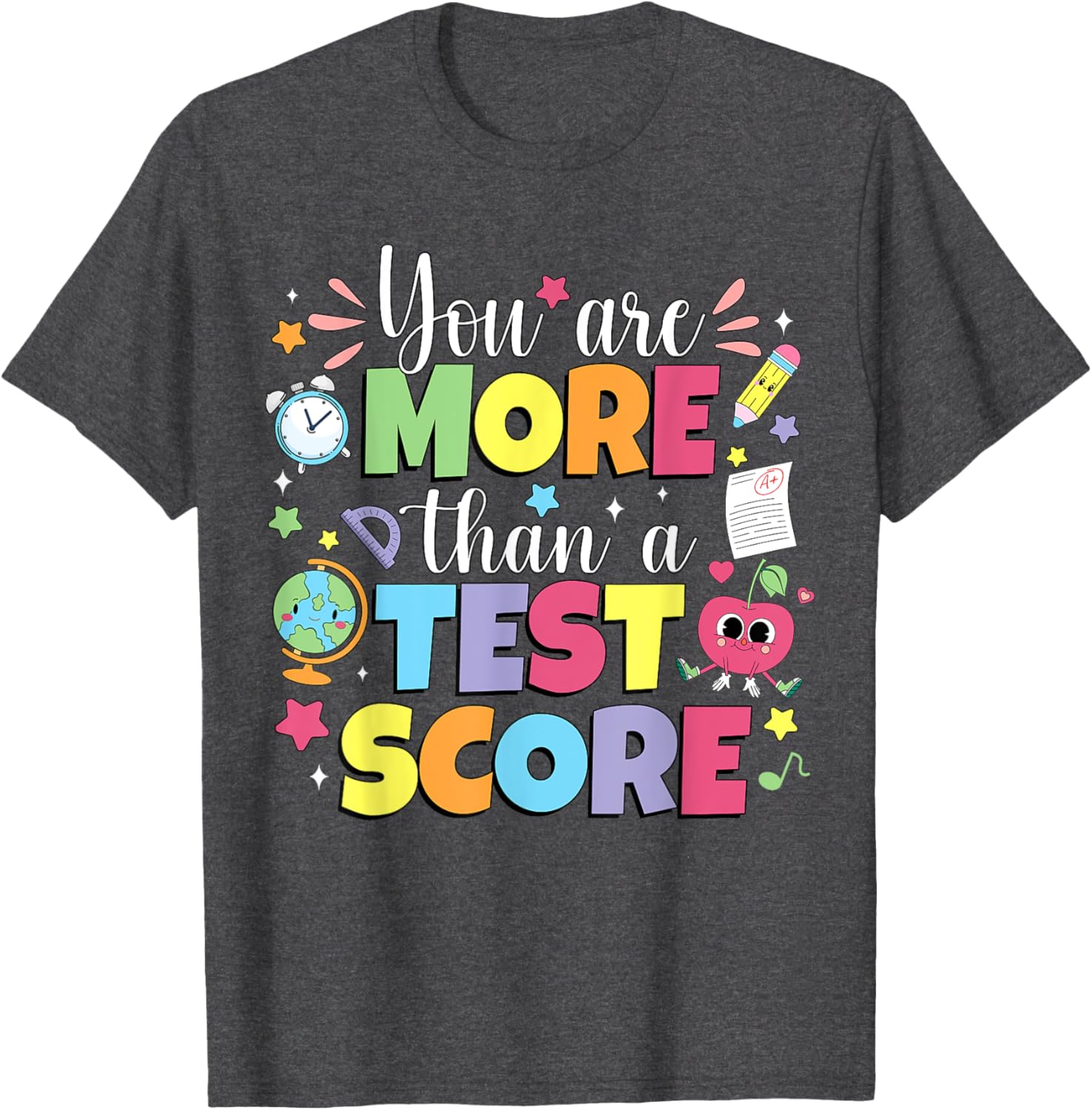 Test Day Teacher Shirt You Are More Than A Test Score Kids T-Shirt