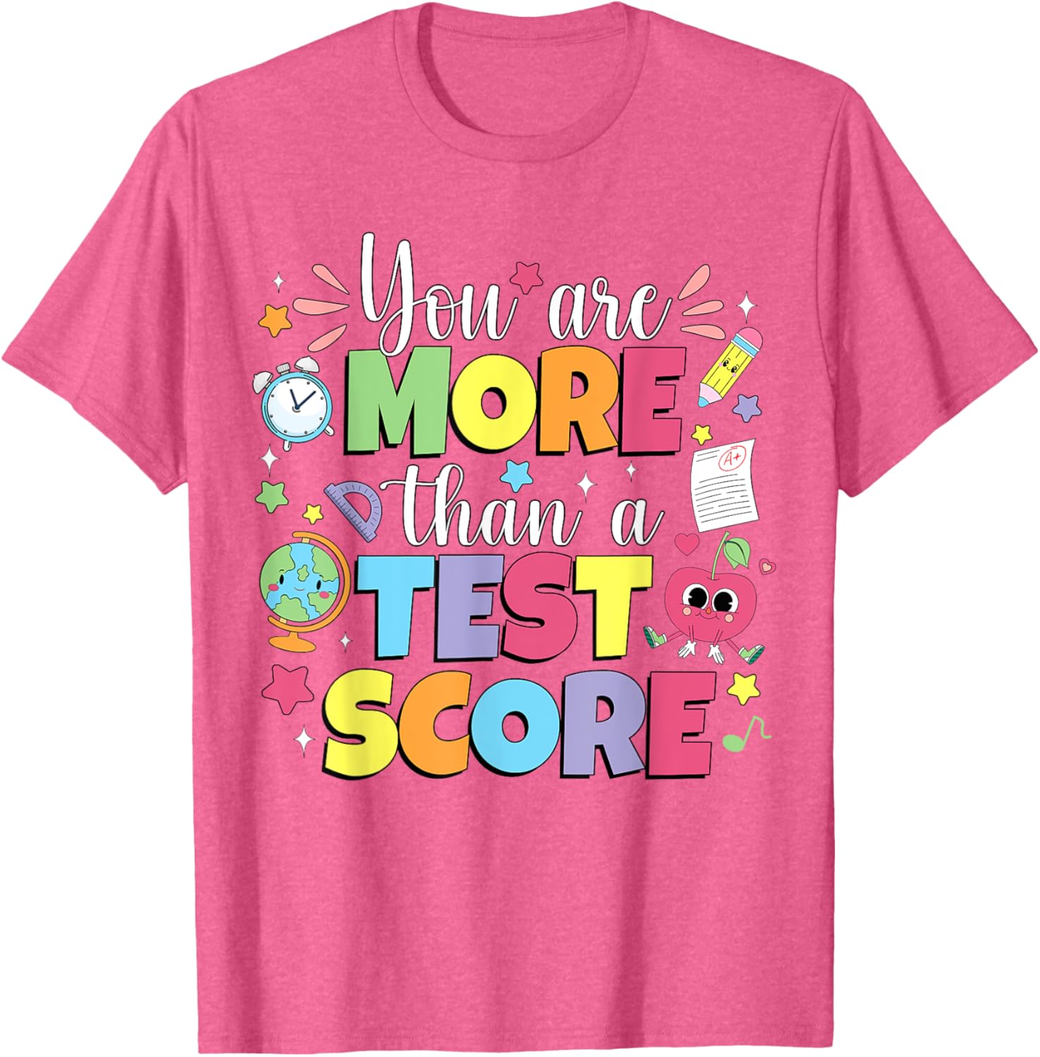 Test Day Teacher Shirt You Are More Than A Test Score Kids T-Shirt