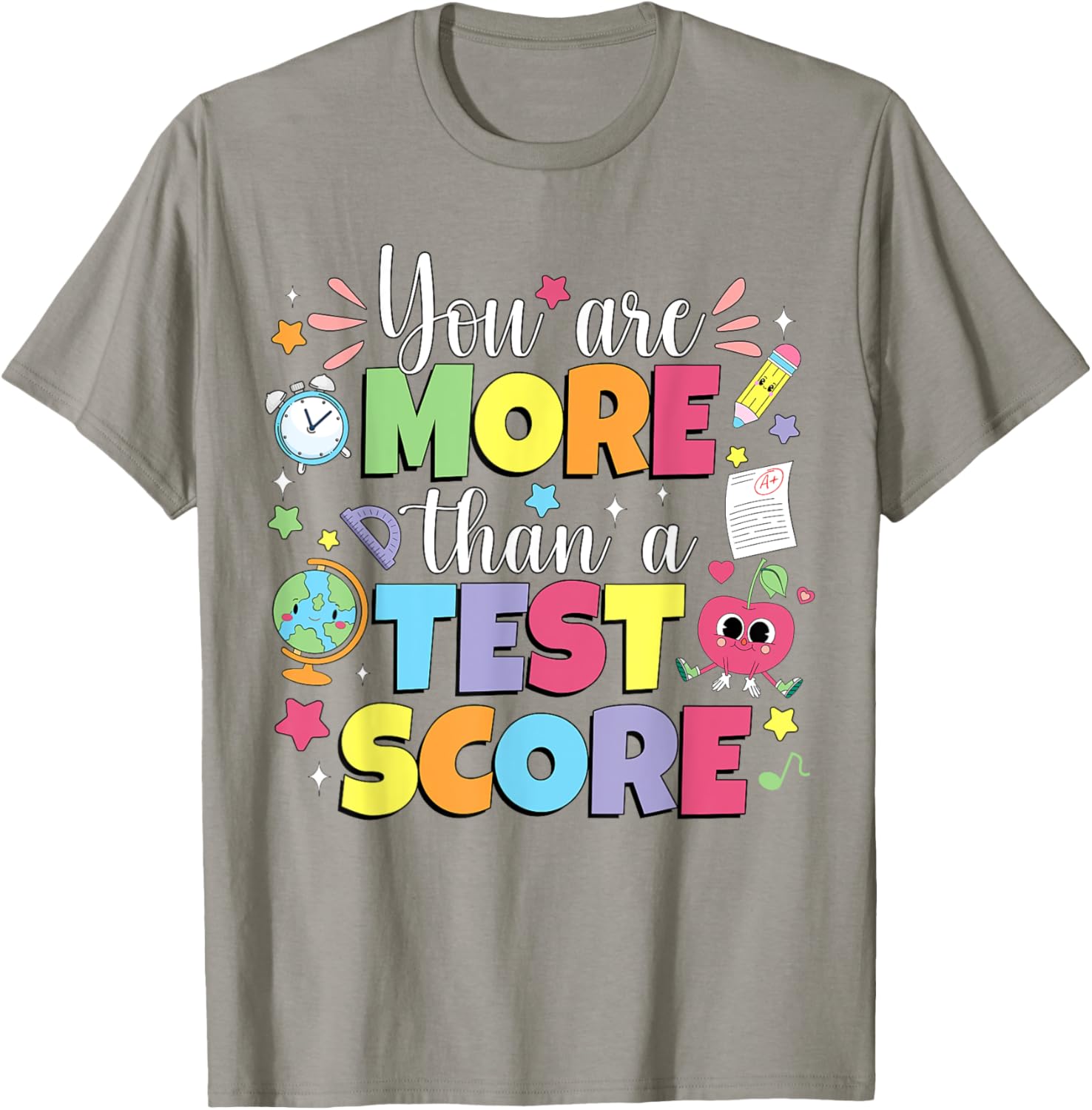 Test Day Teacher Shirt You Are More Than A Test Score Kids T-Shirt