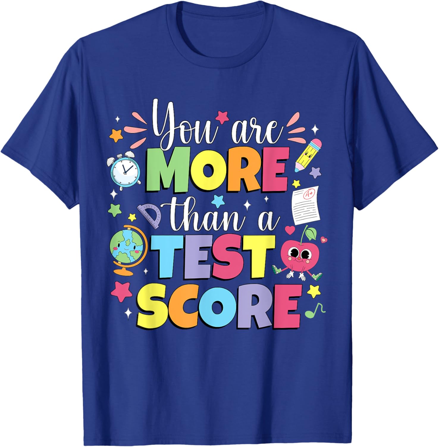 Test Day Teacher Shirt You Are More Than A Test Score Kids T-Shirt
