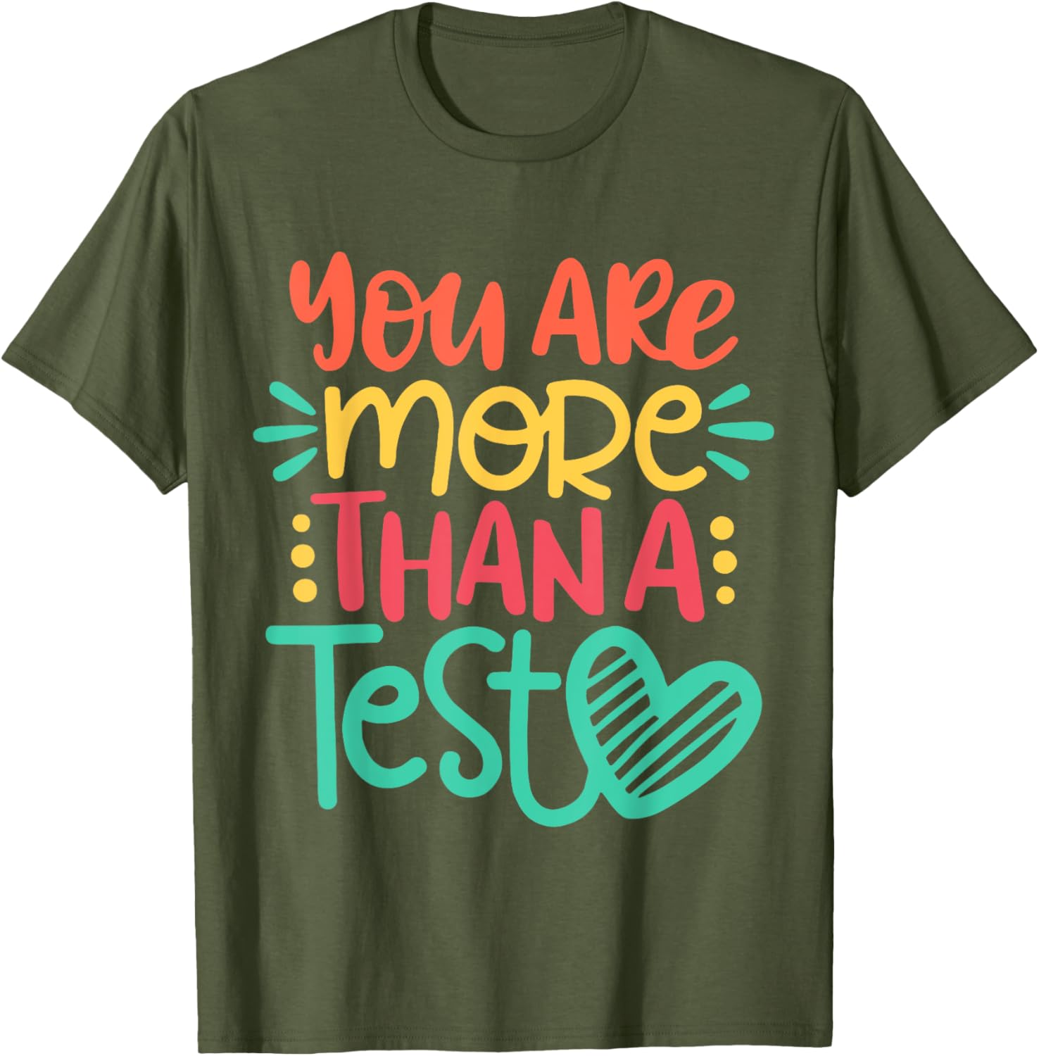 Test Day Teacher Shirt - You Are More Than A Test Score T-Shirt