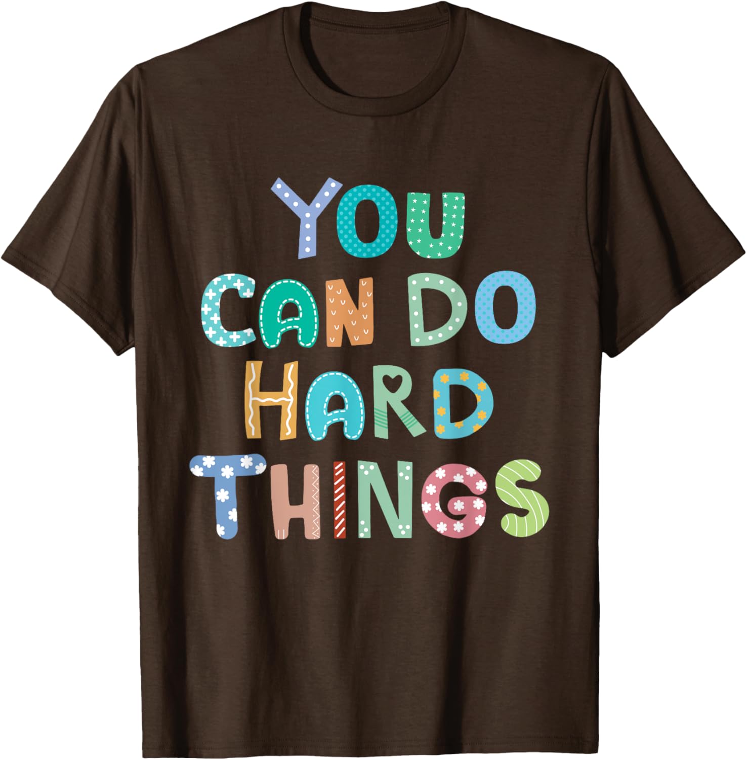 Test Day Teacher Shirt You Can Do Hard Things Women Kids T-Shirt