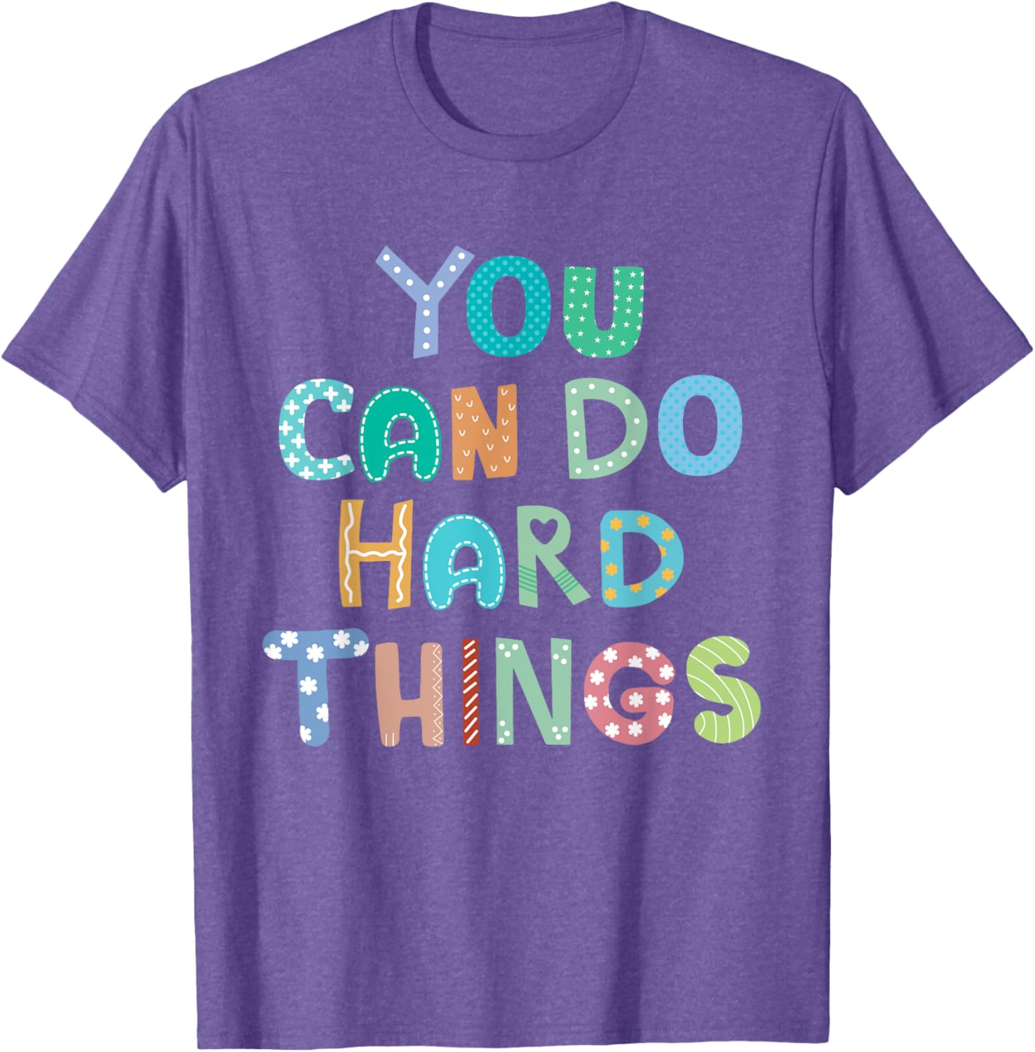 Test Day Teacher Shirt You Can Do Hard Things Women Kids T-Shirt