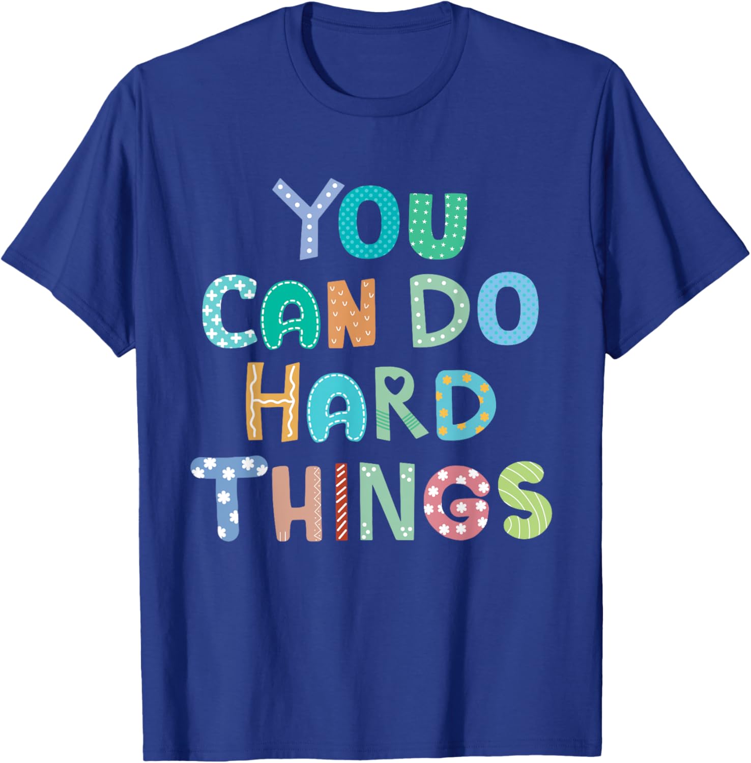 Test Day Teacher Shirt You Can Do Hard Things Women Kids T-Shirt