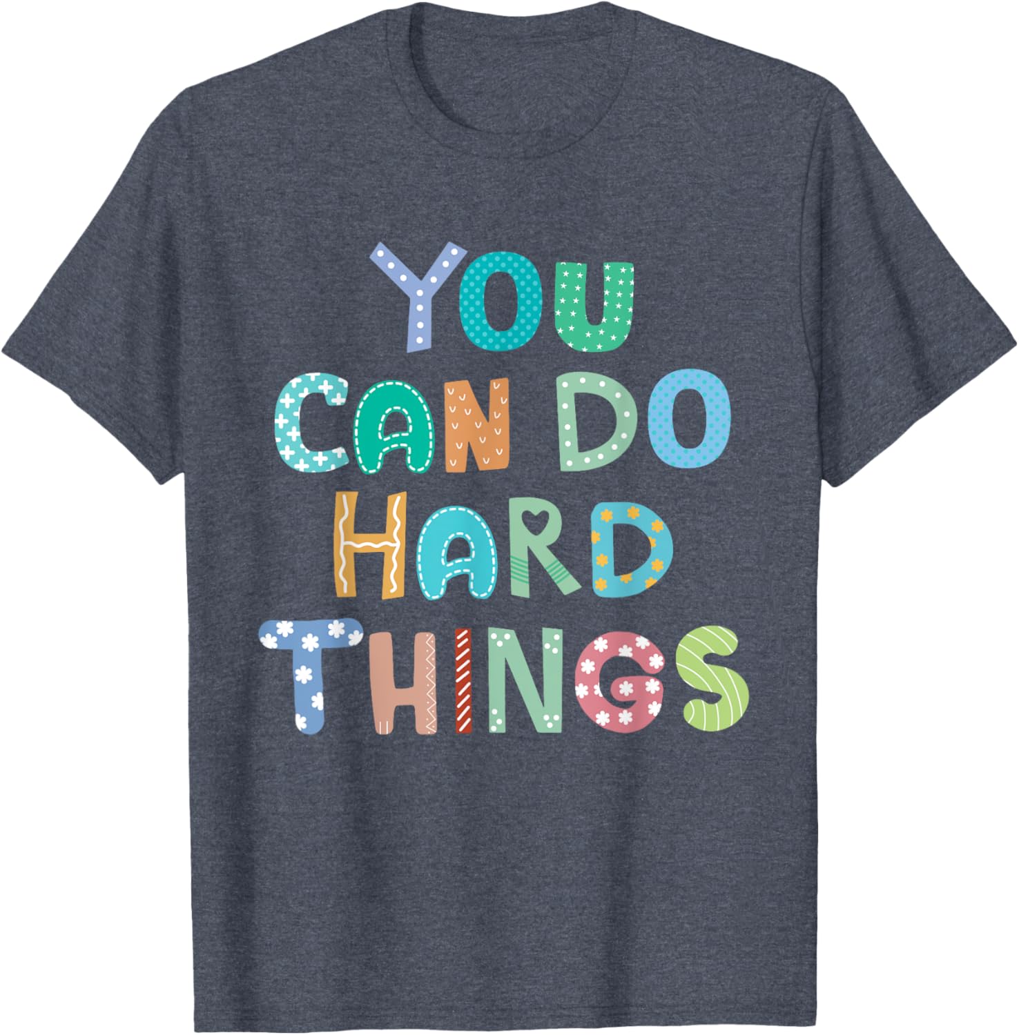 Test Day Teacher Shirt You Can Do Hard Things Women Kids T-Shirt