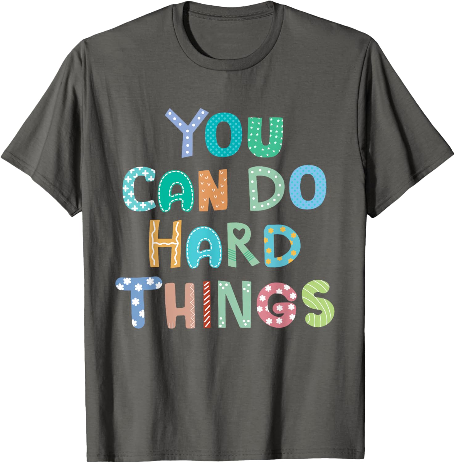 Test Day Teacher Shirt You Can Do Hard Things Women Kids T-Shirt