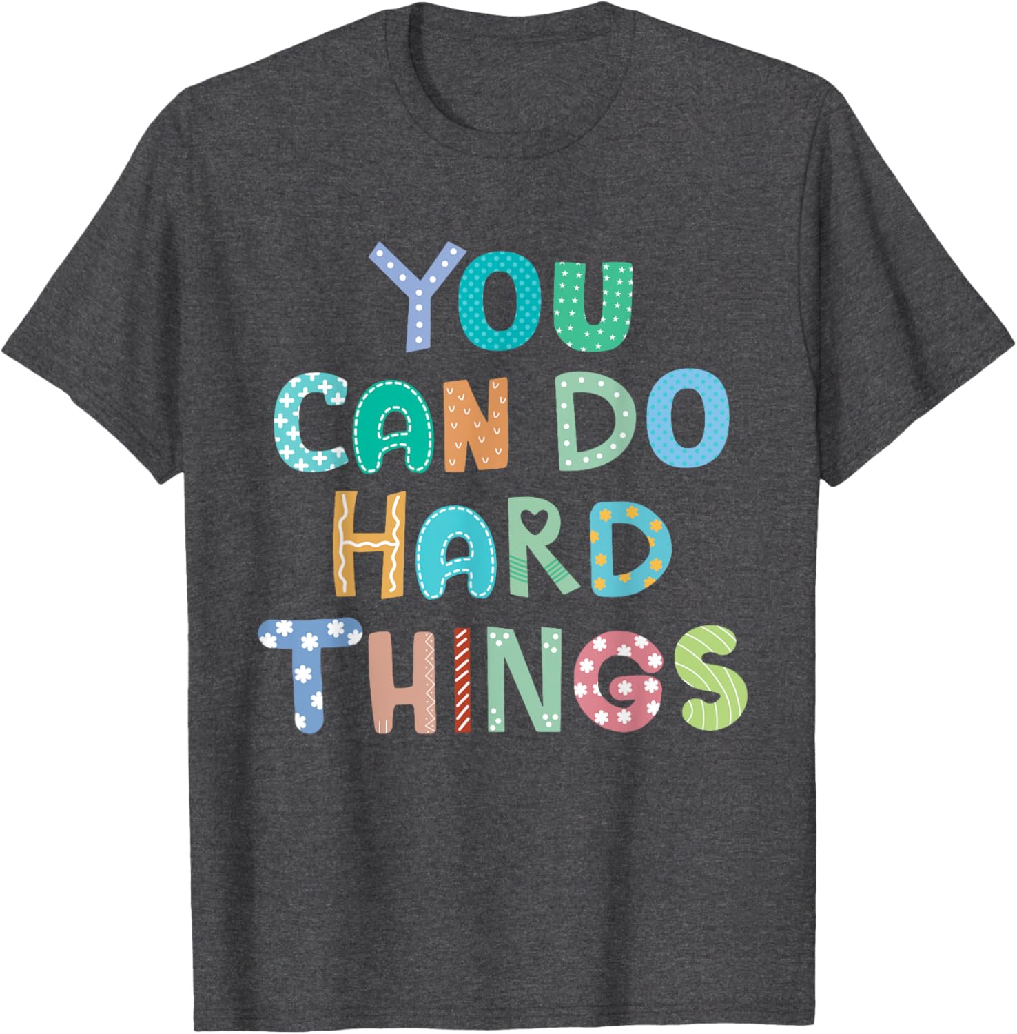 Test Day Teacher Shirt You Can Do Hard Things Women Kids T-Shirt
