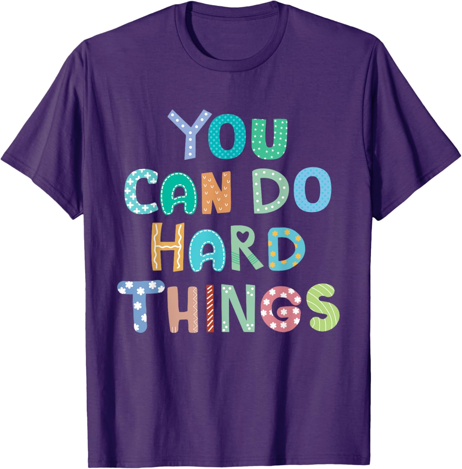 Test Day Teacher Shirt You Can Do Hard Things Women Kids T-Shirt