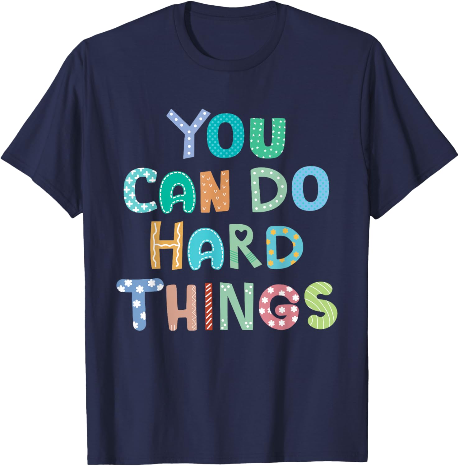 Test Day Teacher Shirt You Can Do Hard Things Women Kids T-Shirt