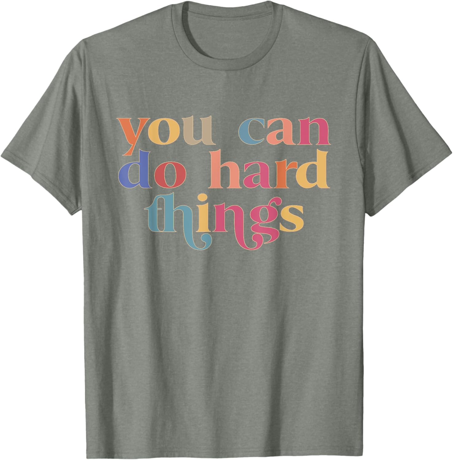 Test Day Teacher Shirt You Can Do Hard Things Women Kids T-Shirt