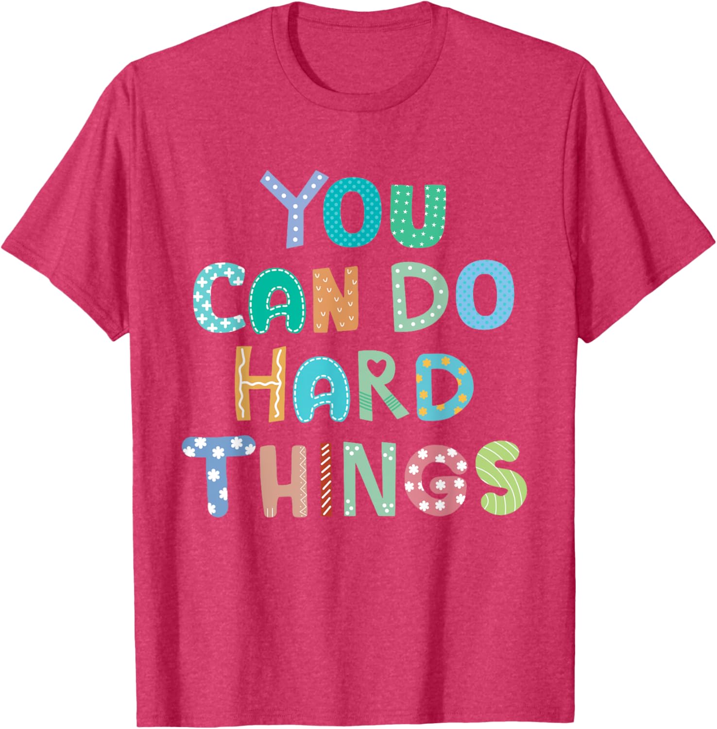 Test Day Teacher Shirt You Can Do Hard Things Women Kids T-Shirt
