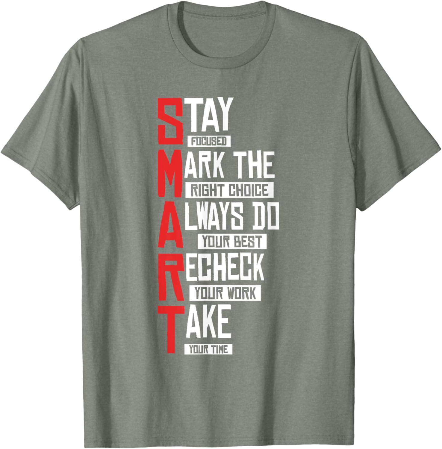 Test Day Teacher- SMART Design Testing Day Exam T-Shirt