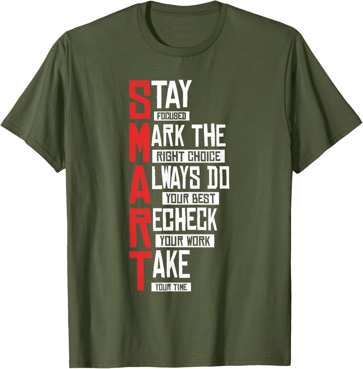 Test Day Teacher- SMART Design Testing Day Exam T-Shirt