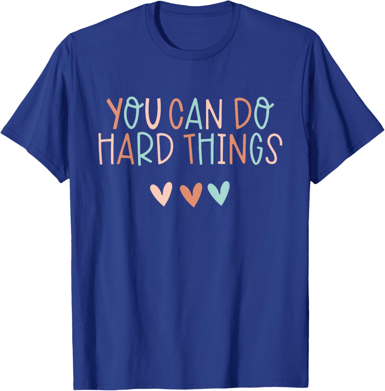 Test Day Teacher You Can Do Hard Things Women Kids T-Shirt