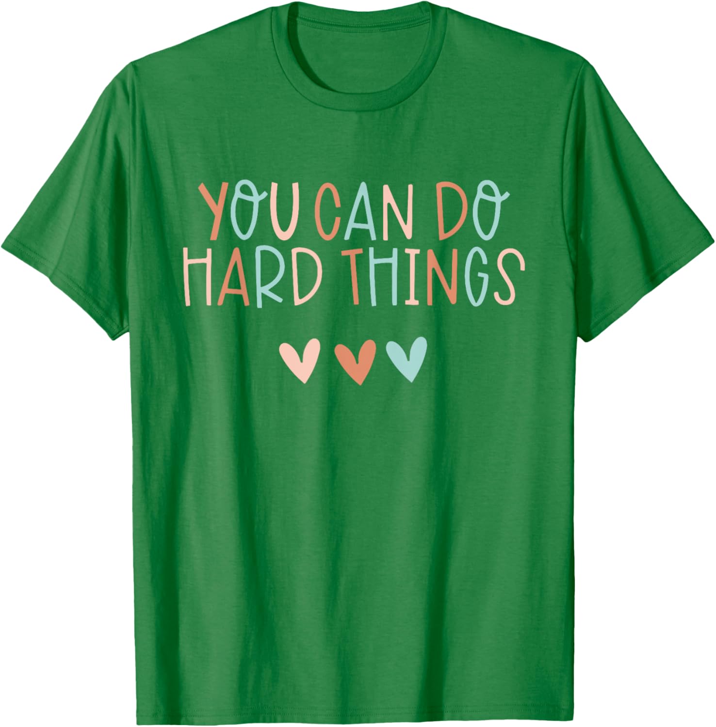 Test Day Teacher You Can Do Hard Things Women Kids T-Shirt