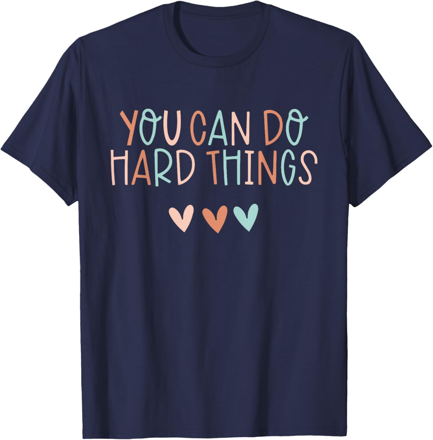 Test Day Teacher You Can Do Hard Things Women Kids T-Shirt