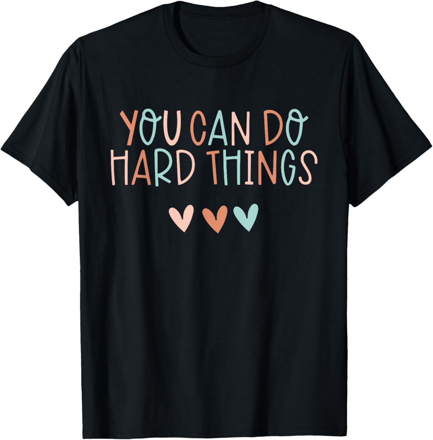 Test Day Teacher You Can Do Hard Things Women Kids T-Shirt