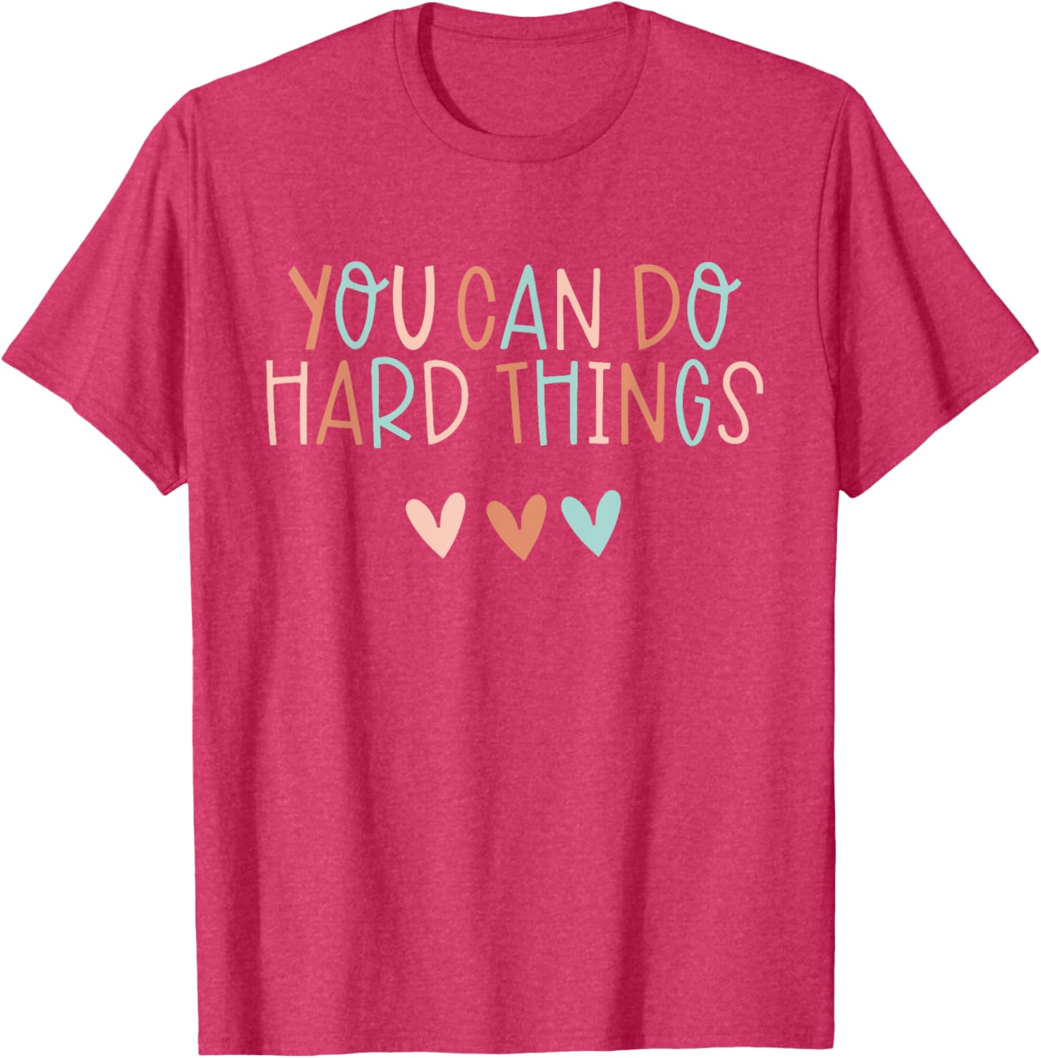 Test Day Teacher You Can Do Hard Things Women Kids T-Shirt