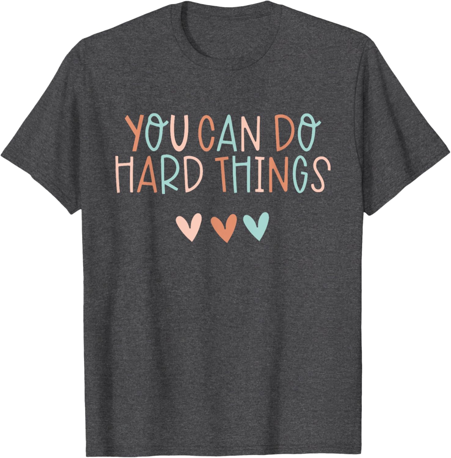 Test Day Teacher You Can Do Hard Things Women Kids T-Shirt