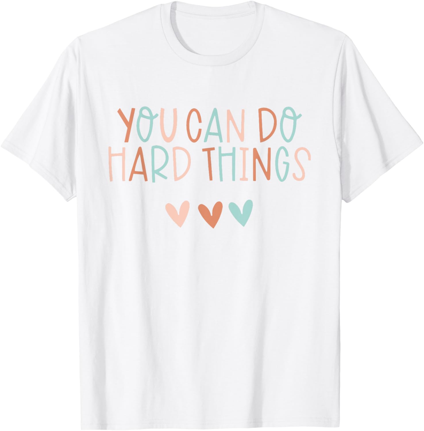 Test Day Teacher You Can Do Hard Things Women Kids T-Shirt