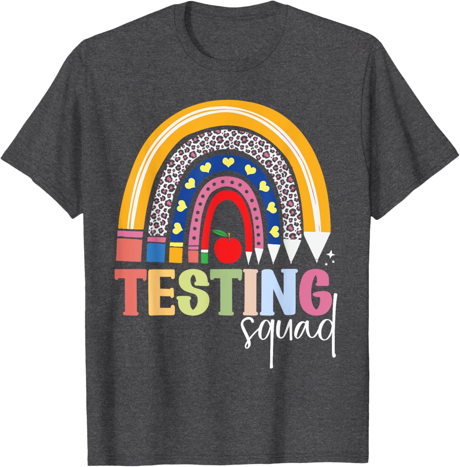 Testing Squad Test Day Teacher Testing For Teachers T-Shirt