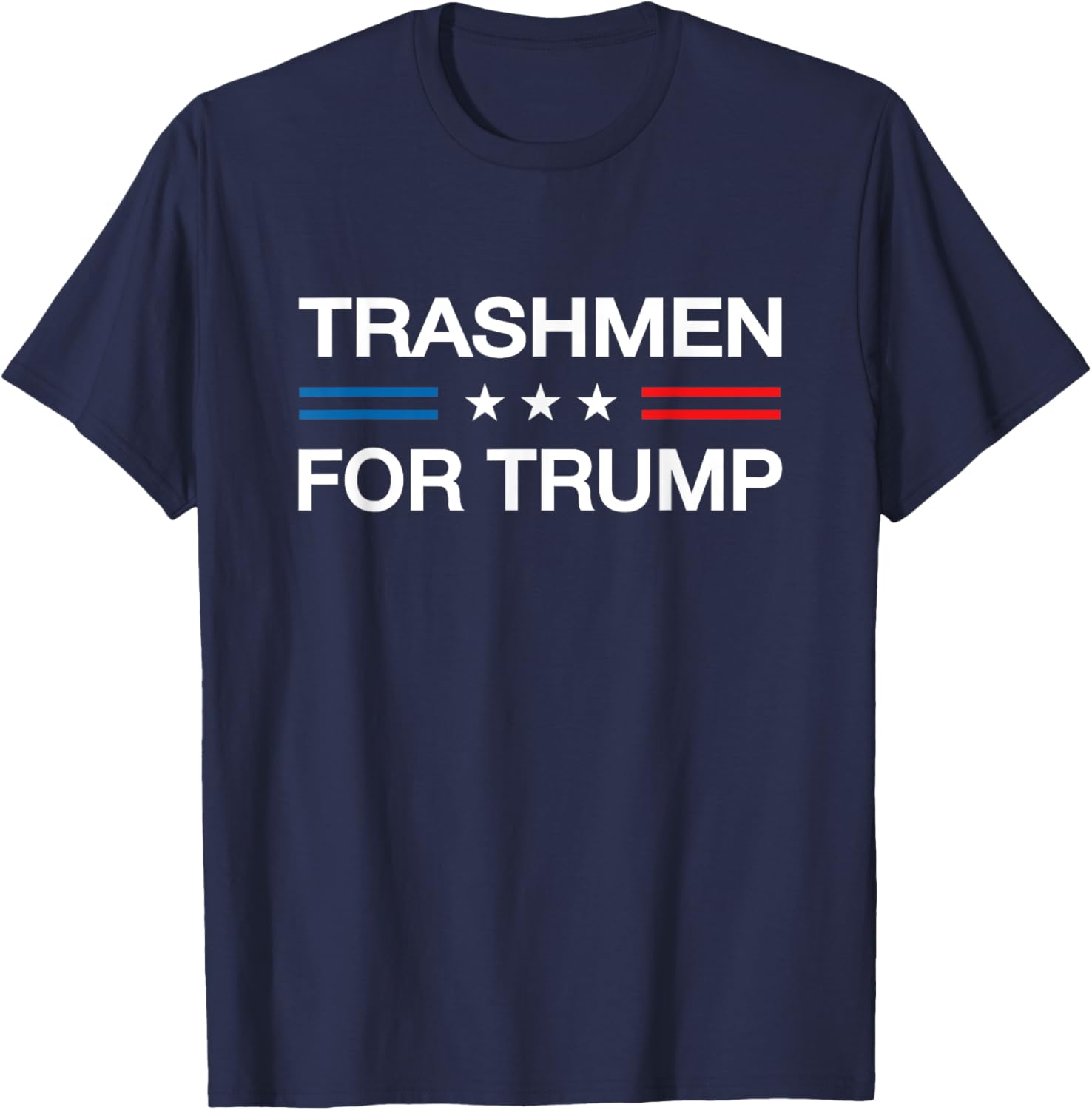 Trashmen for Trump 2024 Funny Election Garbageman Garbage T-Shirt