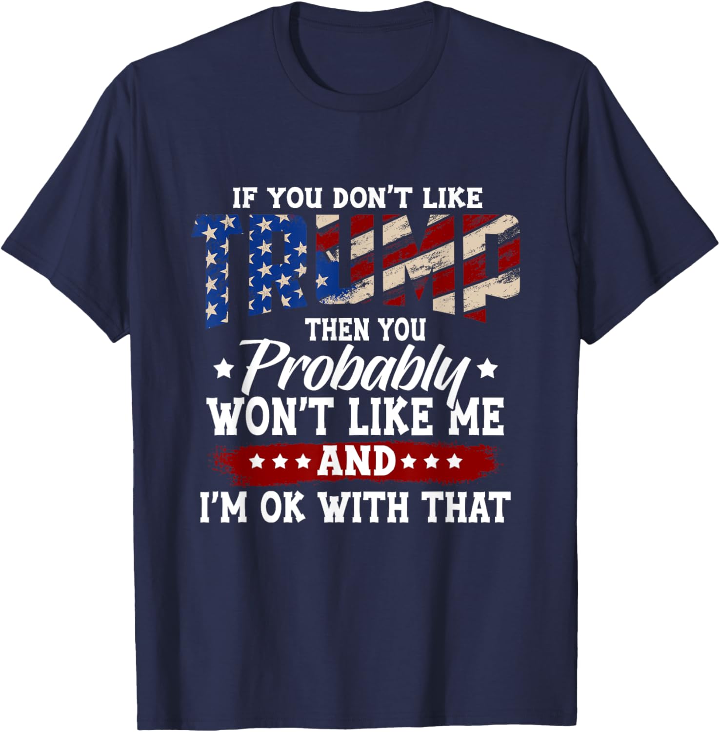 Trump 2024 American Flag 4th of July Trump 2024 T-Shirt