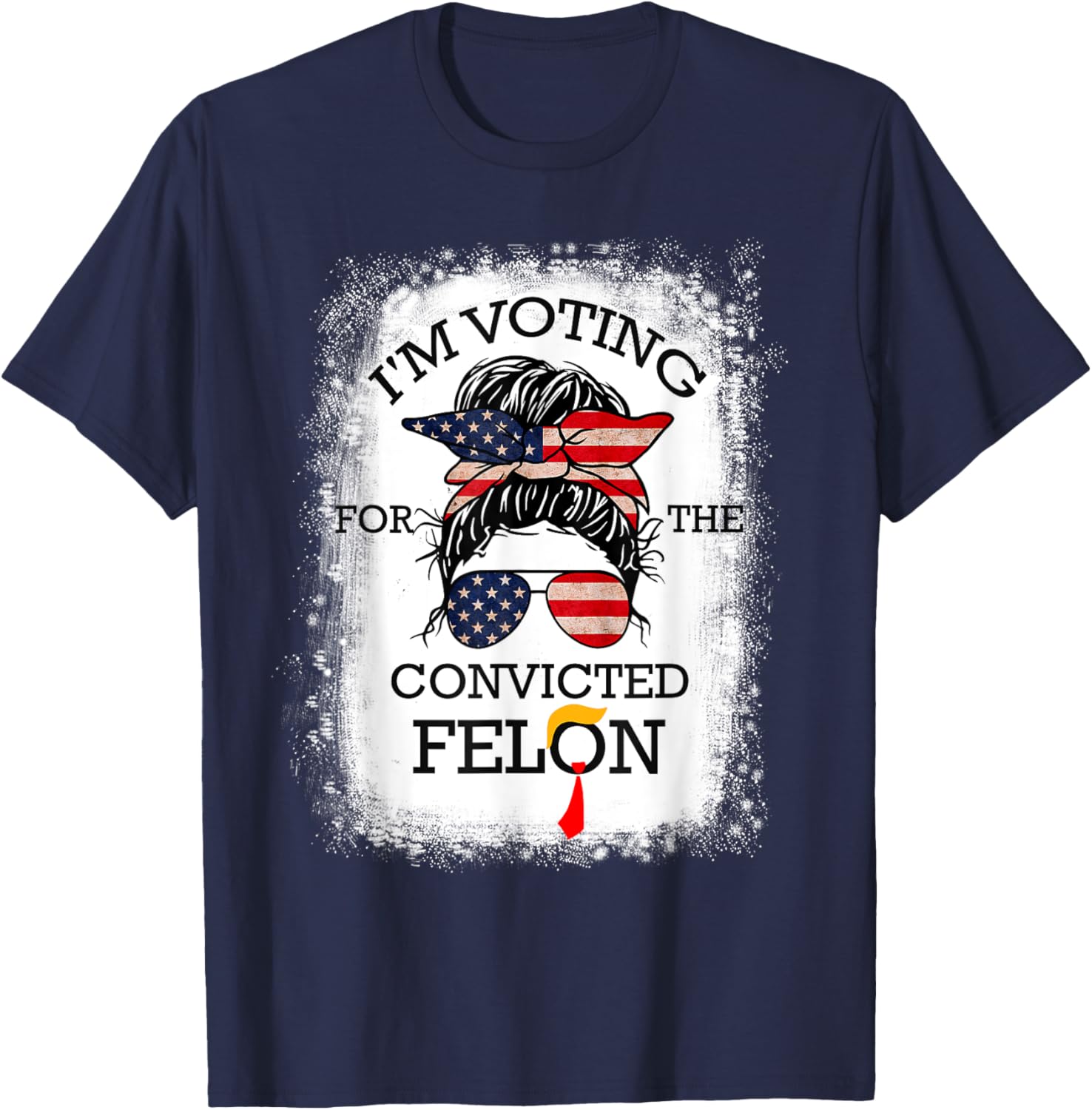 Trump 2024 Convicted Felon I'm Voting Convicted Felon 2024 T-Shirt