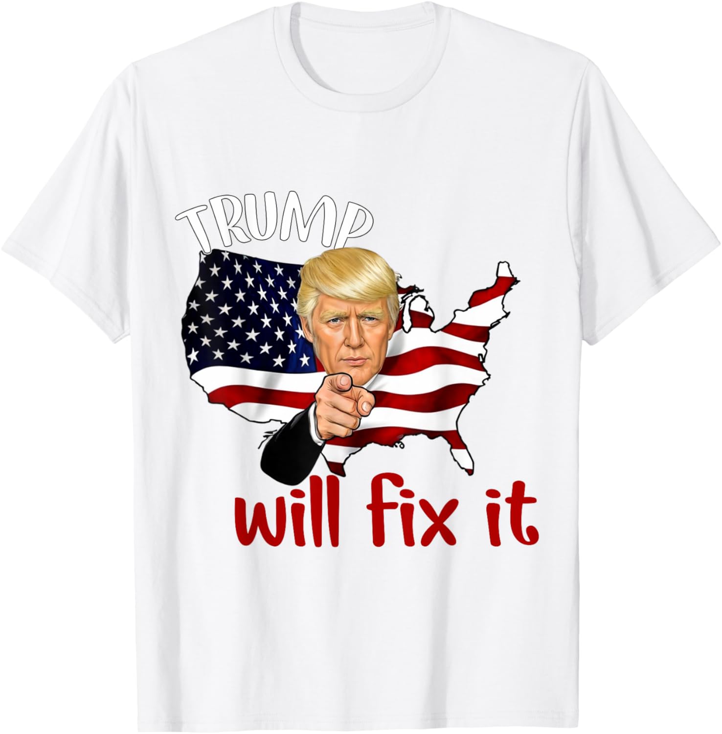 Trump 2024 Election Will Fix It Design T-Shirt