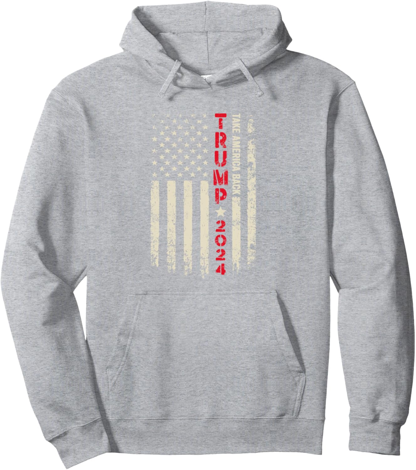 Trump 2024 Kamala You're Fired Printed 2 side Back & Front Pullover Hoodie