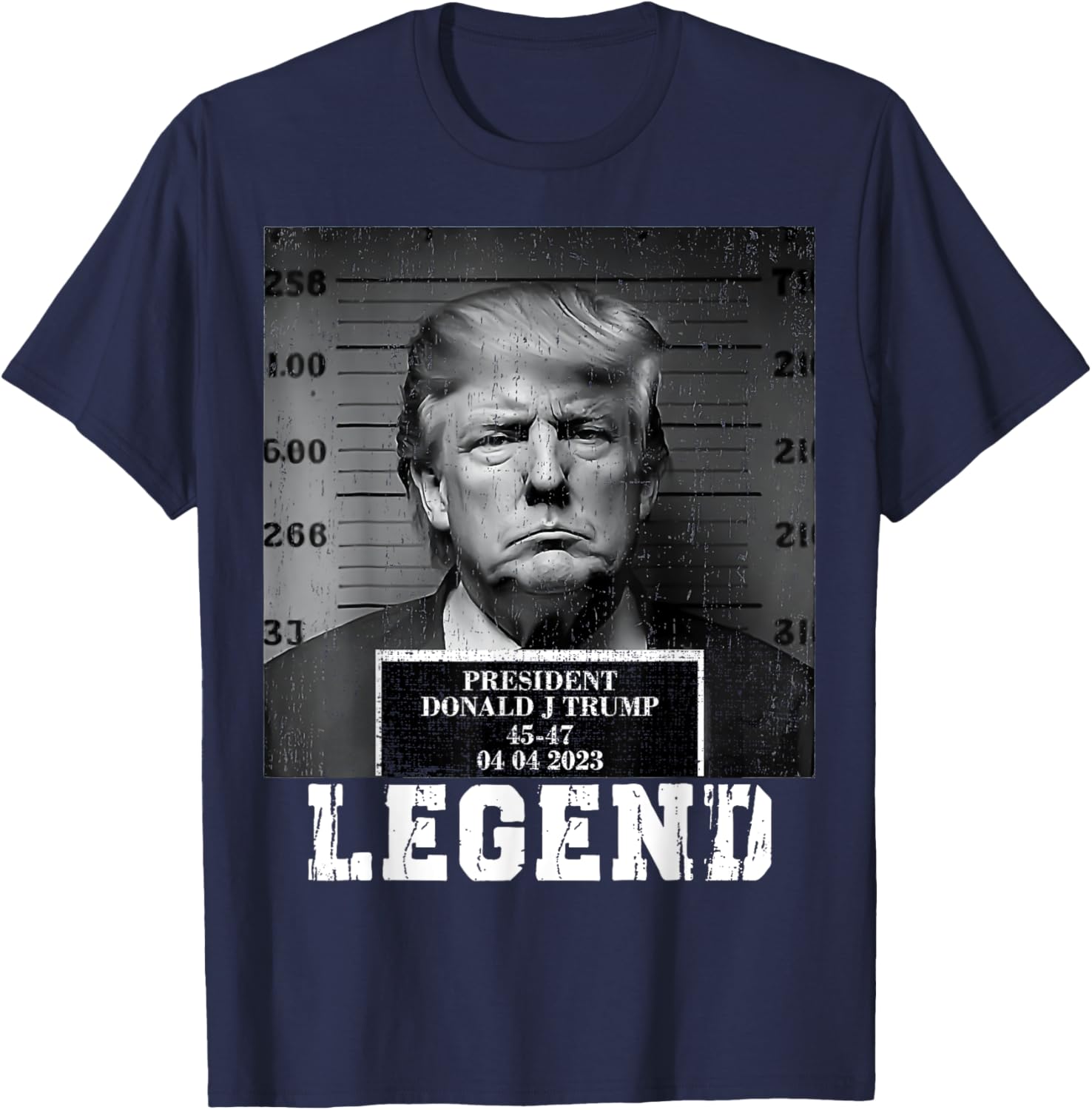 Trump 2024 Mugshot President Legend T-Shirt