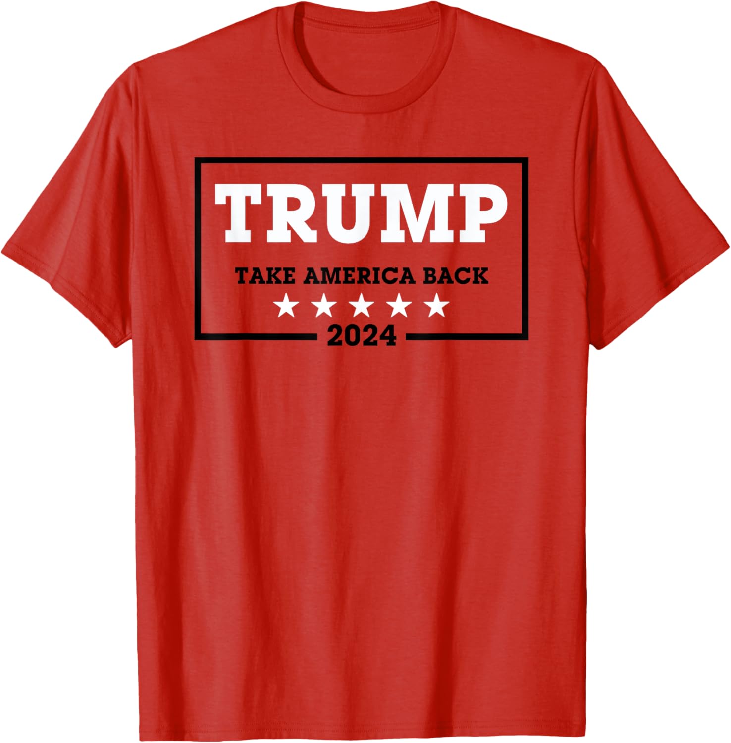 Trump 2024 Take America Back Election Red T-Shirt