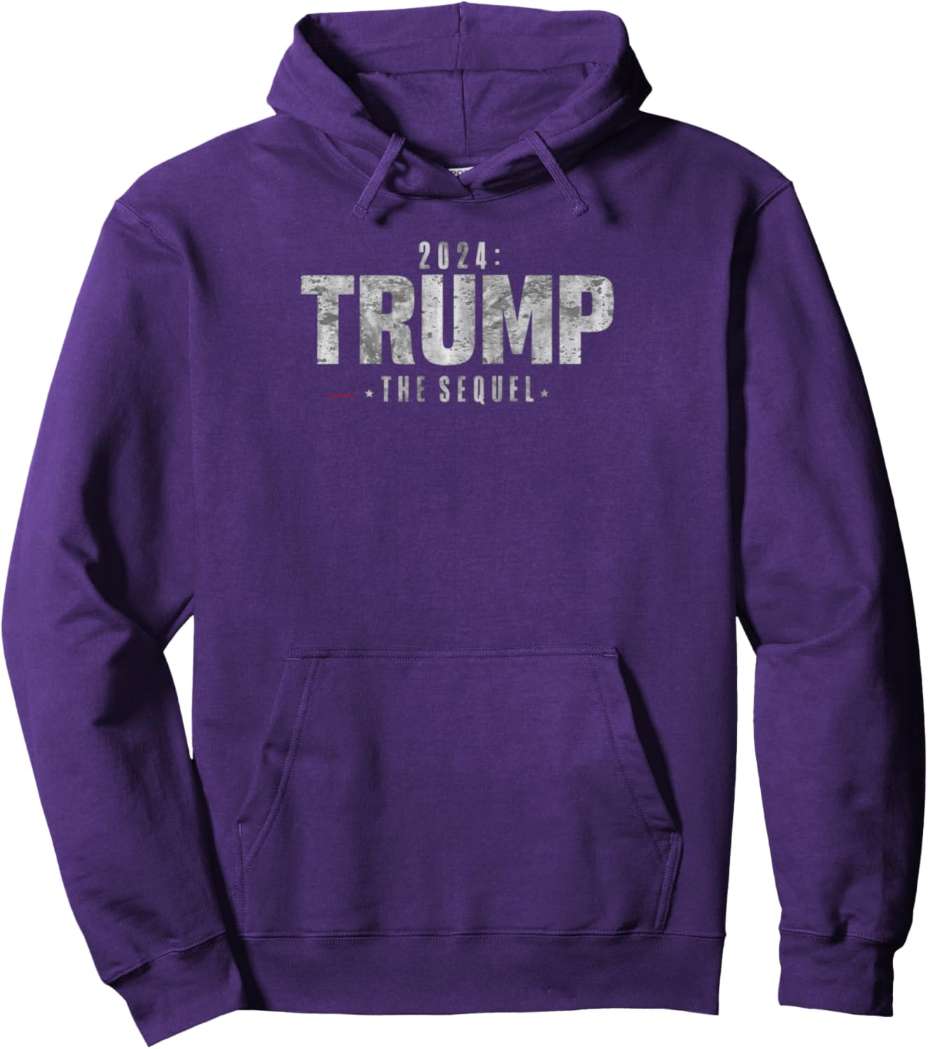 Trump 2024 The Sequel - President Trump Red Pullover Hoodie