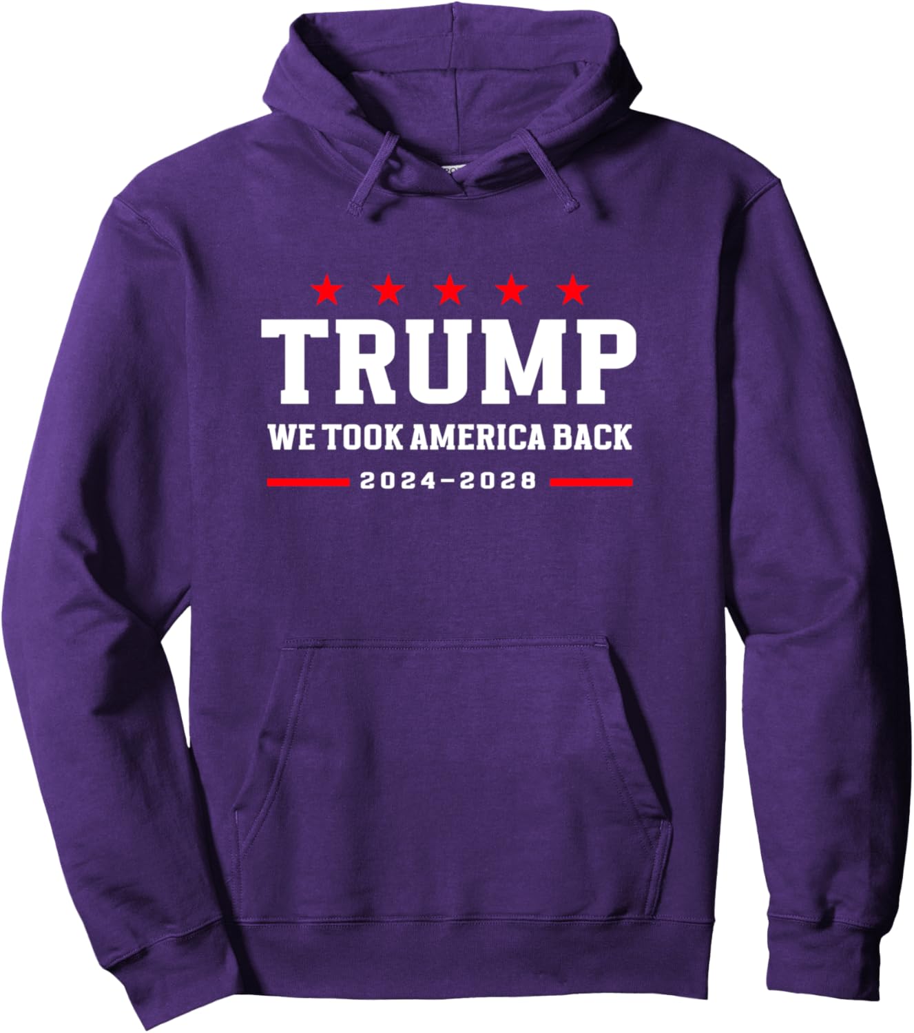 Trump 2024 We took America Back Election 2024 Pullover Hoodie