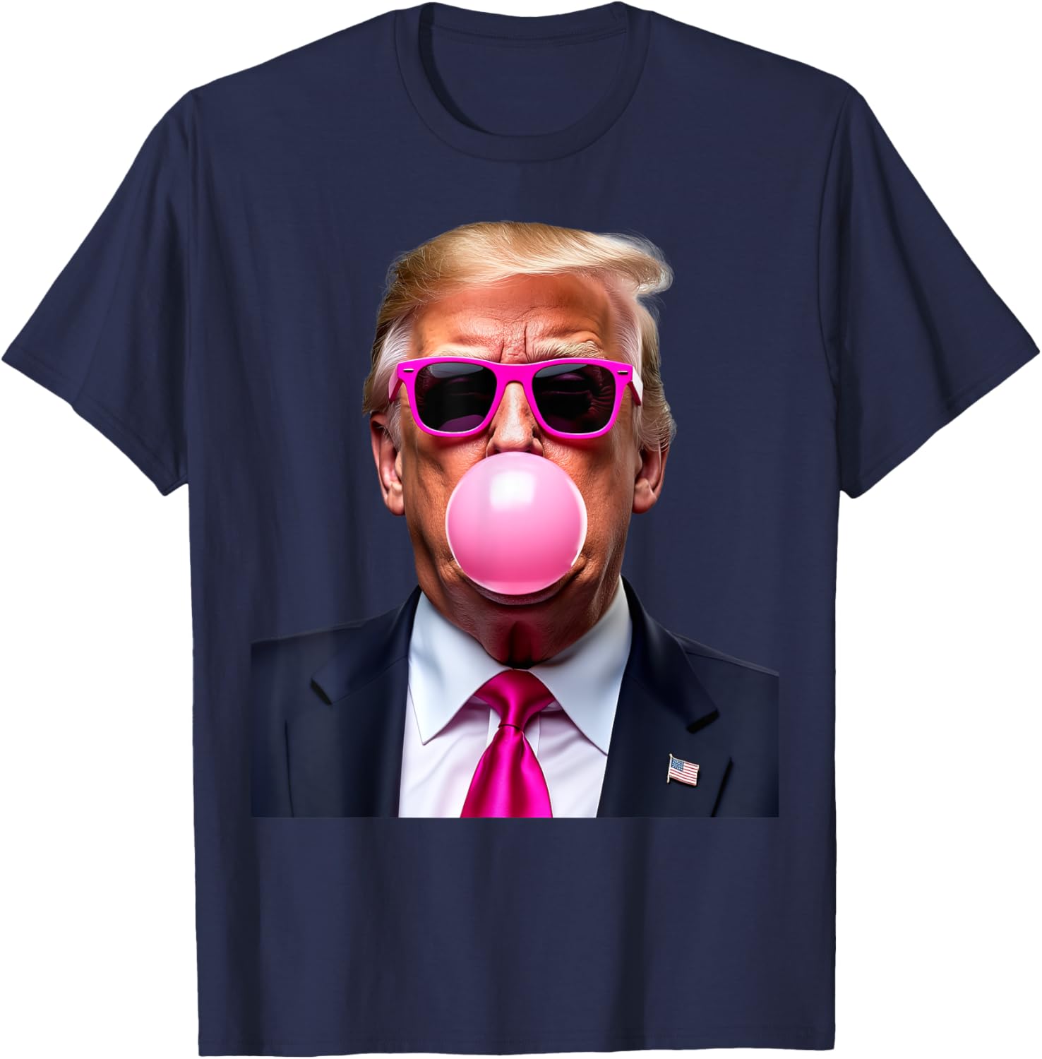 Trump Bubble Gum Pink T-Shirt