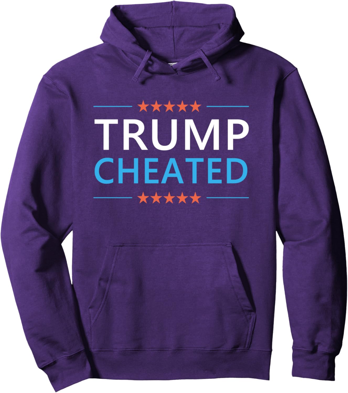 Trump Cheated Election 2024 Anti Trump Pro Kamala Harris Pullover Hoodie