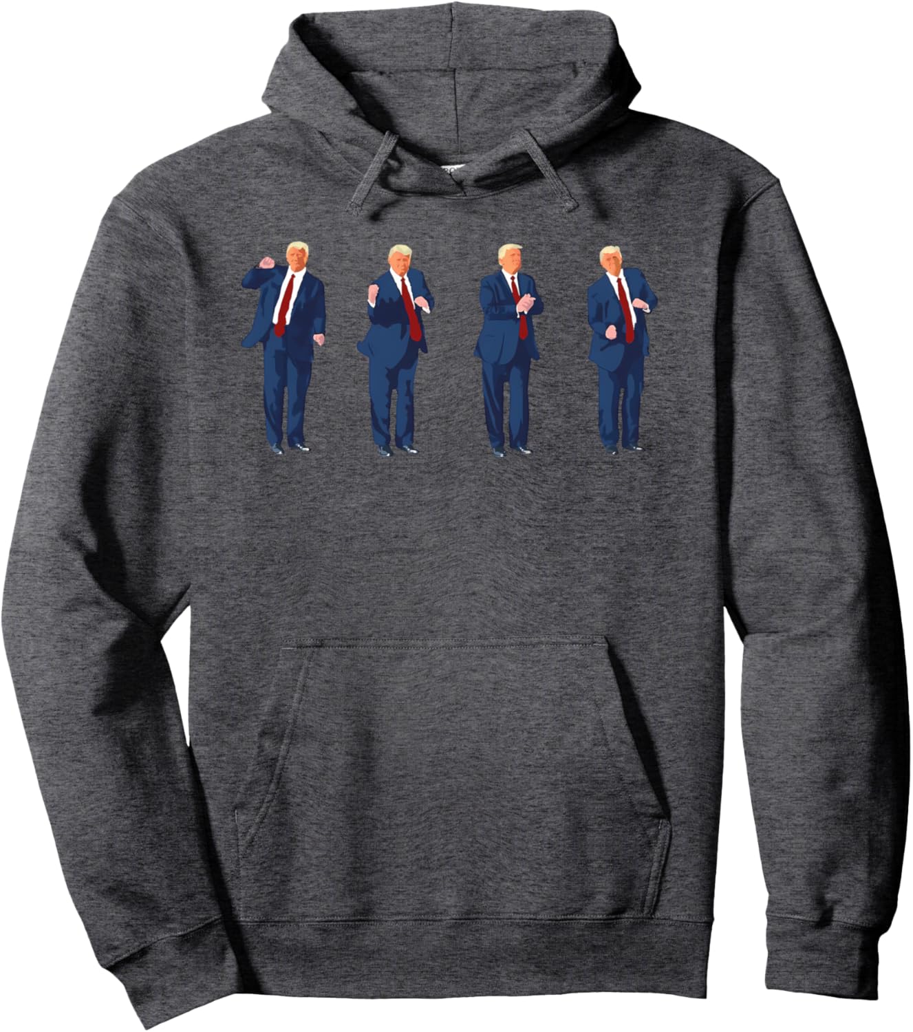 Trump Dance Funny Pro Trump 2024 Vote Trump President MAGA Pullover Hoodie