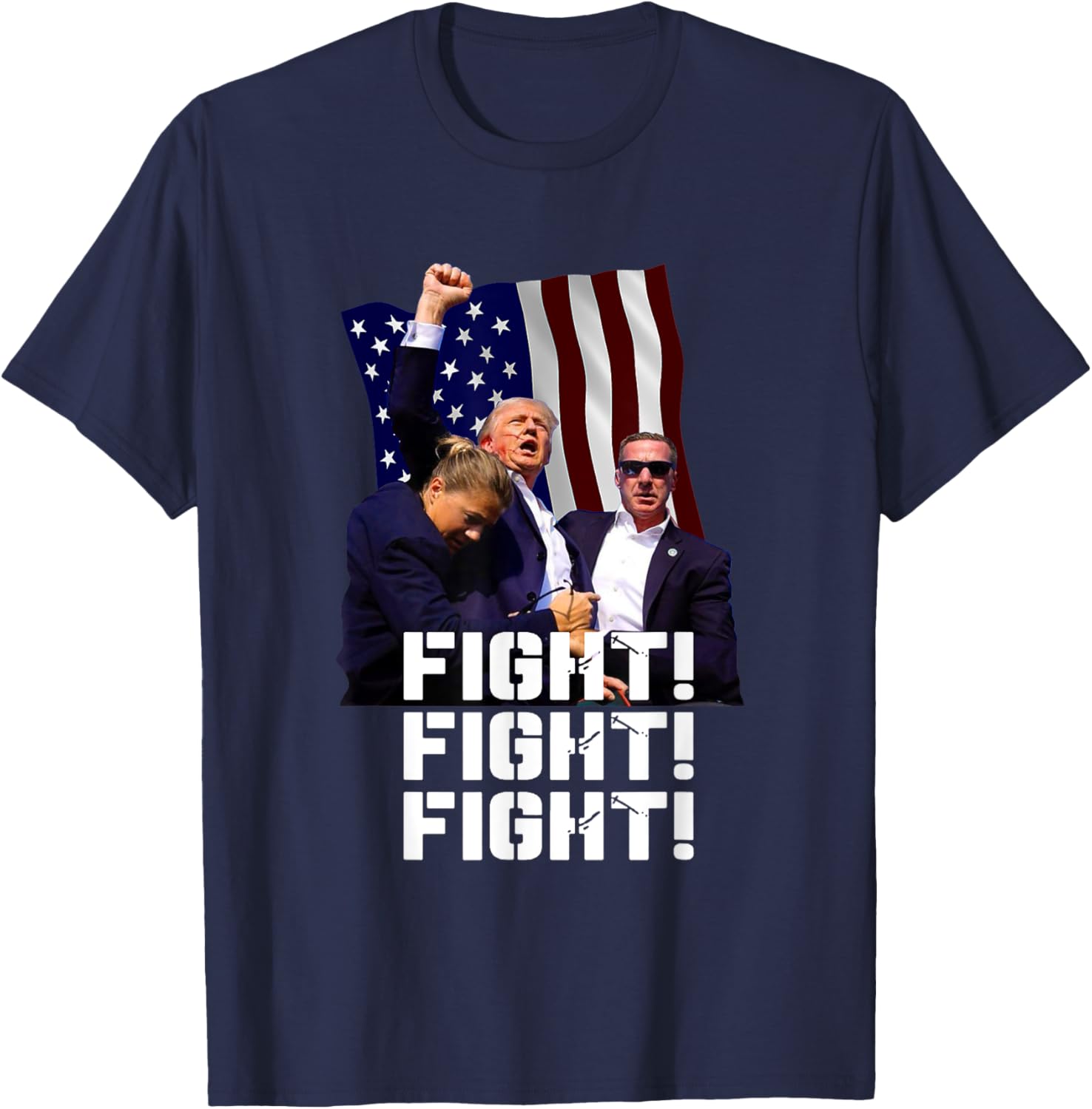 Trump Fight Fight Fight T-Shirt