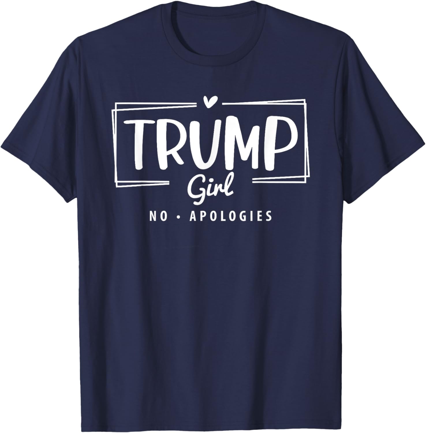 Trump Girl No Apologies Election 2024 T-Shirt