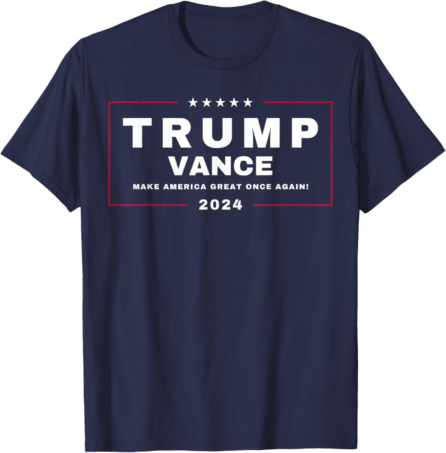 Trump JD Vance VP Make America Great Once Again! MAGA 2024 T-Shirt