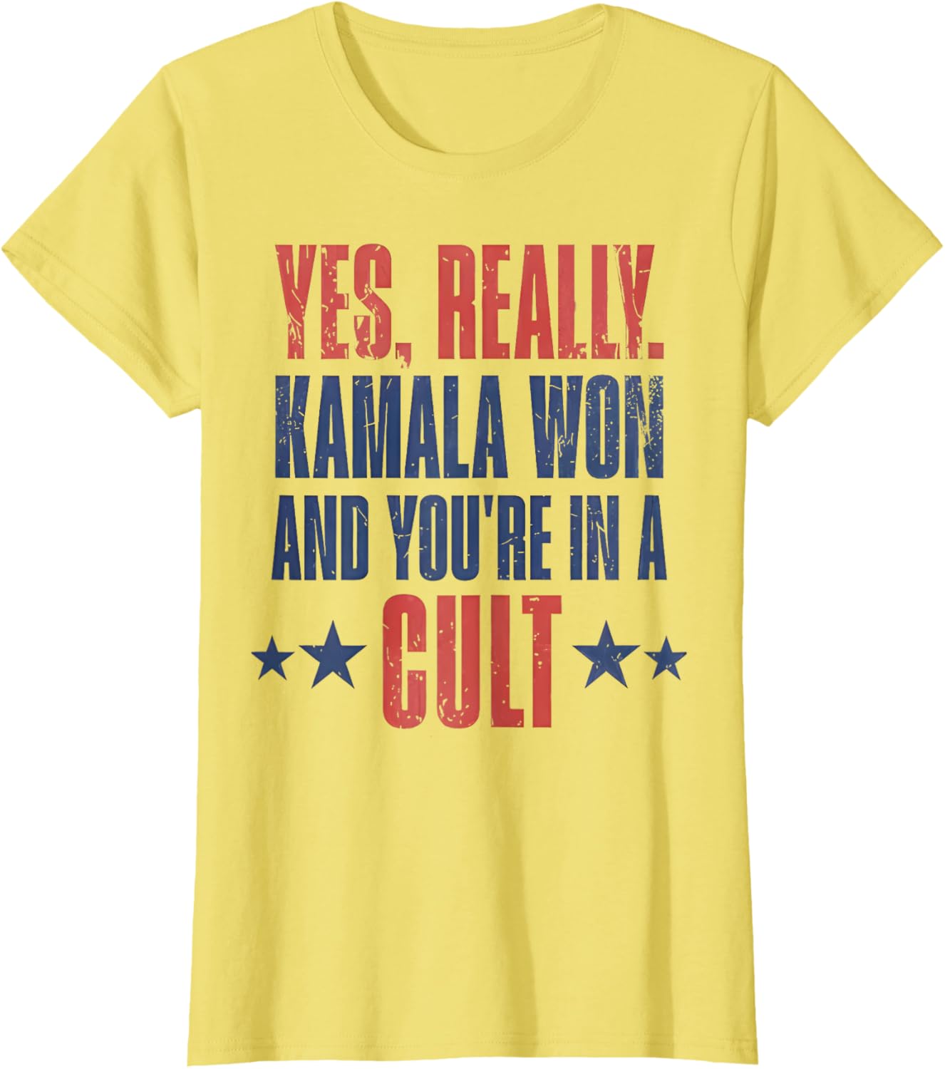 Trump Lost Kamala Won & You're in a Cult, Harris Walz 2024 T-Shirt