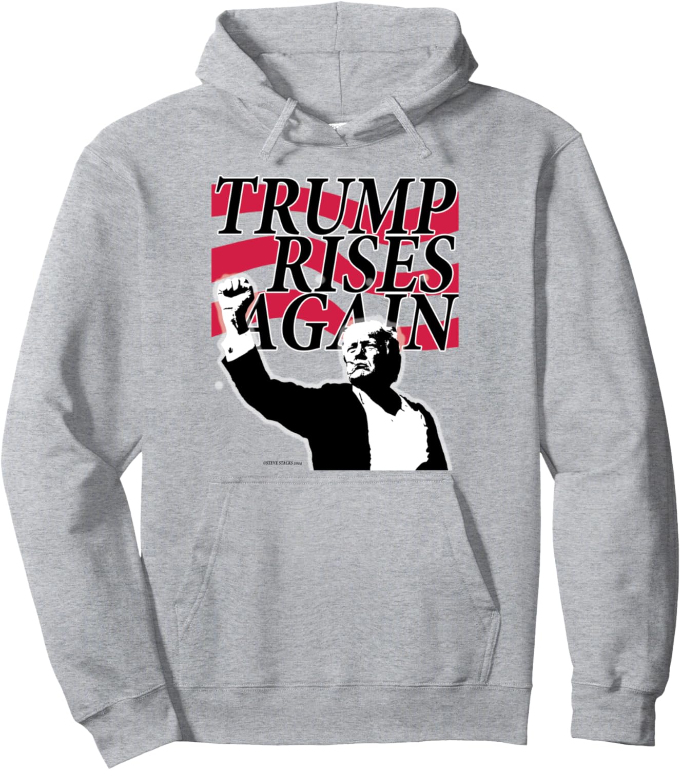 Trump Rises Again Pullover Hoodie