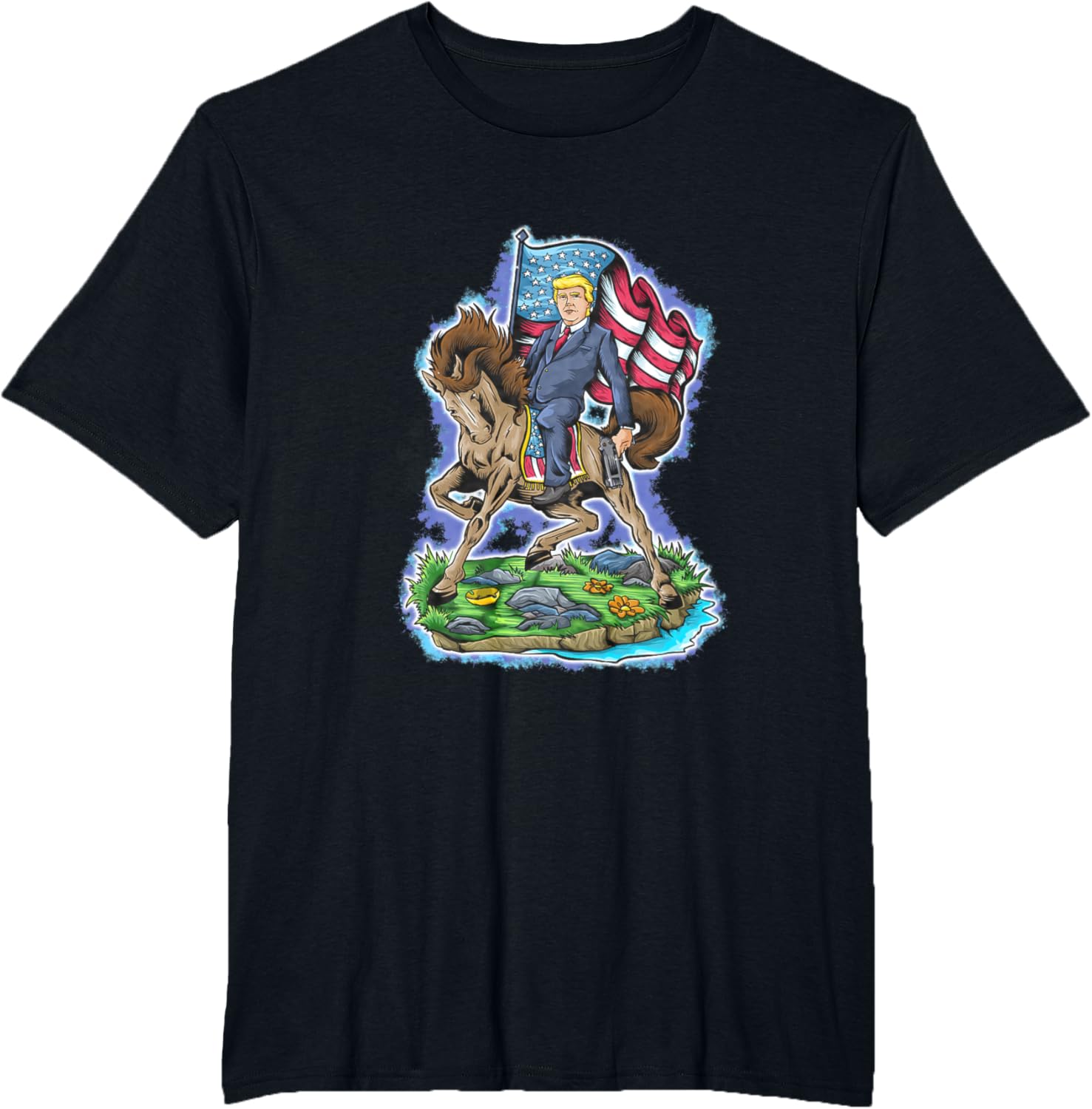 Trump to the rescue 2024 45-47 president TRump T-Shirt