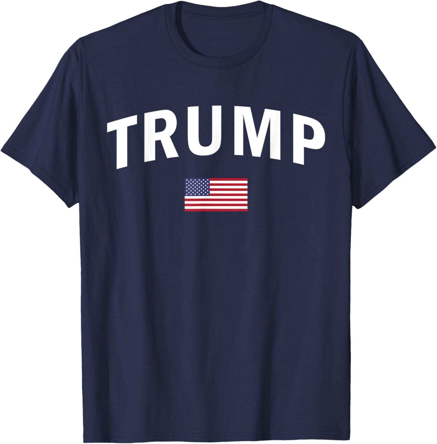 Trump US President Sports Tee American 2024 MAGA USA Flag T-Shirt