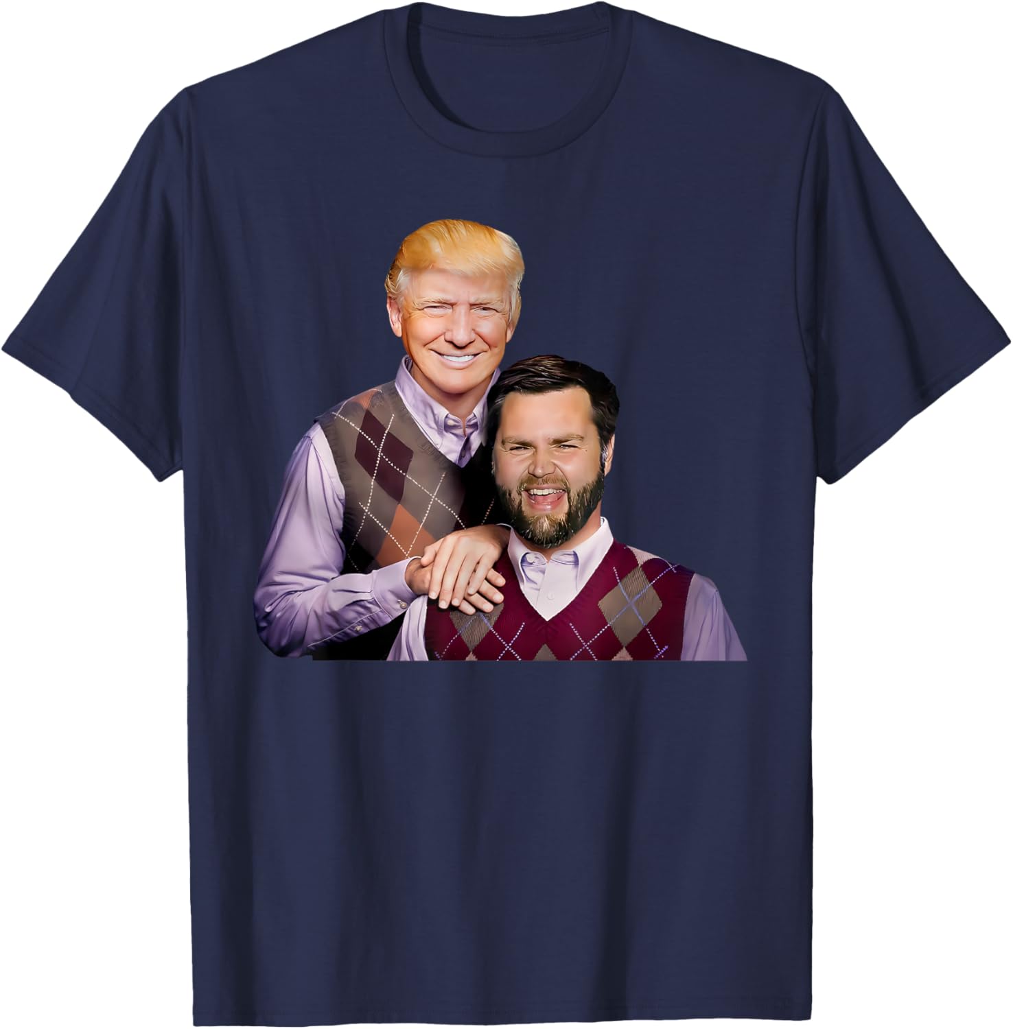 Trump Vance 2024 Brothers Funny Parody Trump J.D. Vance Bros T-Shirt