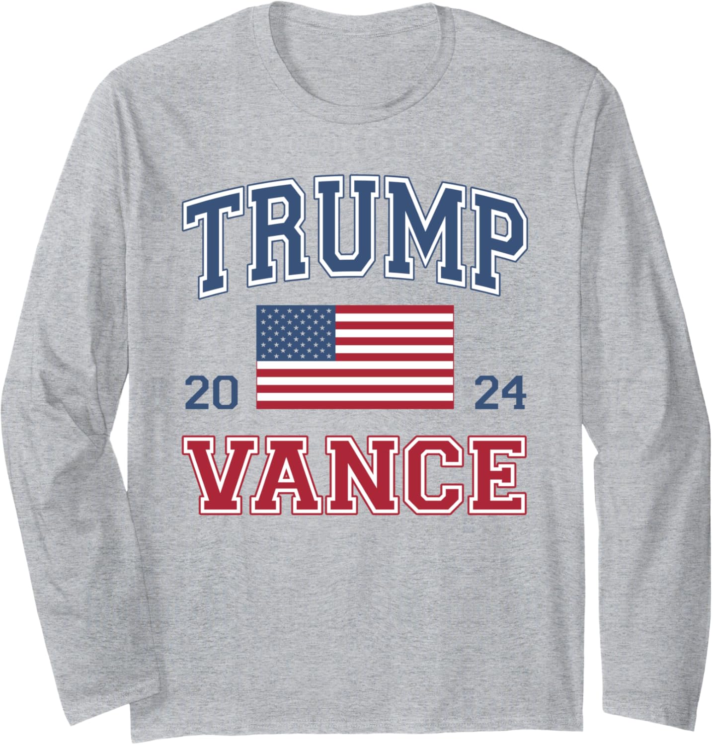 Trump Vance 2024 Donald Trump J.D. Vance For President Long Sleeve T-Shirt